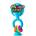 Fatbrain Fat Brain Toys: Гризалка с дрънчащи пръстени - тюркоаз (F166ML)