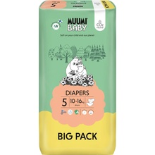 Muumi Baby 5 Maxi+ 10-16 kg eko 66 ks