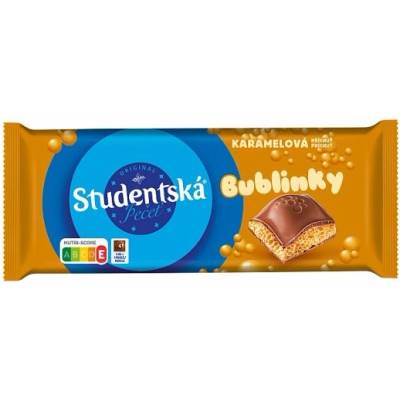 Študentská pečať Bublinky Mliečna a príchuť karamelu 90 g
