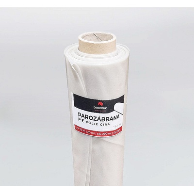 Parozábrana PE FÓLIA číra rolka hr. 0,2 mm 2 × 10 m