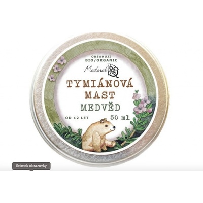 Medarek Včelařství Horákovi Medarek Tymiánová mast Medvěd 50 ml