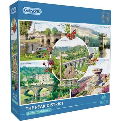 GIBSONS The Peak District 1000 dielov