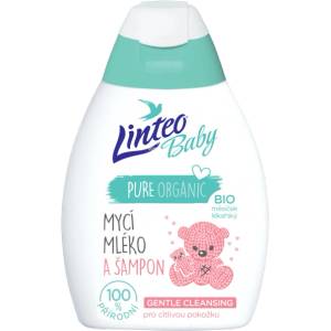 Linteo Baby бебешки душ гел и шампоан - 250 мл