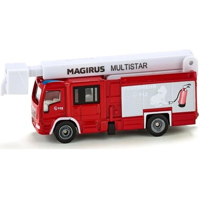 Siku Super 1749 Hasiči Magirus Multistar s teleskopickou plošinou