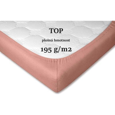 Dadka Jersey prostěradlo béžové 140x220x20