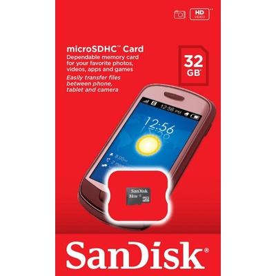 SanDisk MicroSDHC Ultra 32GB SDSDQM-032G-B35