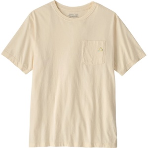Patagonia Мъжка тениска Patagonia Fitz Roy Massif Pocket Tee T-shirt - Undyed Natural - размер XXL (217-0786-0415)