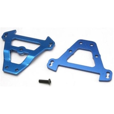 Traxxas алуминиев преграда на шасито син (P+Z)