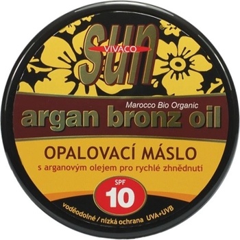 SunVital Argan Bronz Oil opalovacie maslo SPF10 200 ml