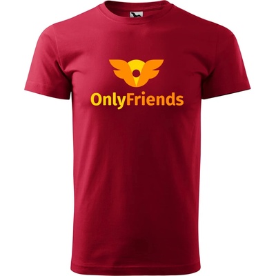 Sablio Only Friends červené