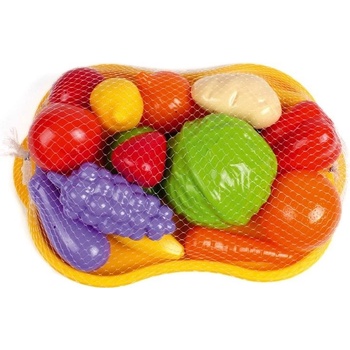 Teddies ovoce a zelenina s podnosem