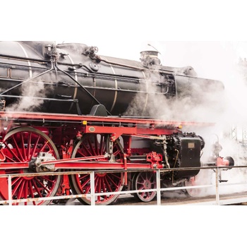 DIMEX ART s. r. o Флизелинов фототапет стар ретро локомотив 375 x 250 см