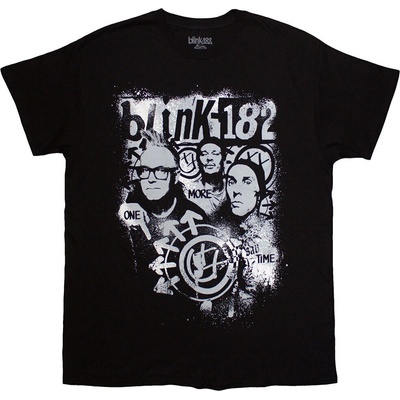Blink-182 One More Time Spray Paint Black S Риза (BLINKTS22MB01)