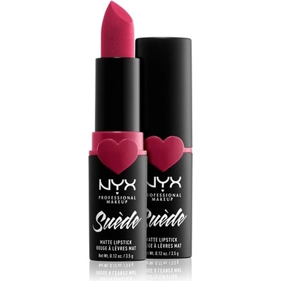 NYX Professional Makeup Suede Matte Lipstick matný rúž 31 Cherry Skies 3,5 g