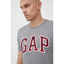 Gap tričko Logo t shirt Šedá