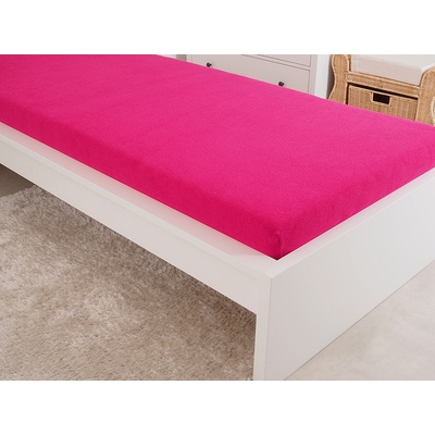 B.E.S. Petrovice Prostěradlo Froté PERFECT Fuchsiová 140-160x200