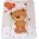Cangaroo Мека подложка за повиване Cangaroo - Teddy bear, 50 х 70 cm (109445)