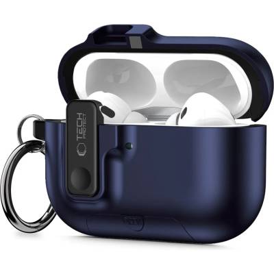 Tech-protect Slim Hook за Apple AirPods Pro 3 Тъмносин (5906302333295)
