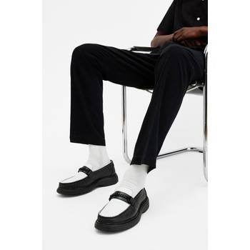 AllSaints Кожени мокасини AllSaints Gibbs Chain Loafer (M011FB)