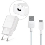 Huawei зарядно устройство за електрическата мрежа USB гнездо 10W, бързо зарядно устройство + PY0857 microUSB кабел, БЯЛ AP81 / HW-050200E01 / HW-050200E02_M (AP81 / HW-050200E01 / HW-050200E02_M)