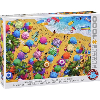 EUROGRAPHICS Пъзел Eurographics от 1000 части - Летни плажни забавления (60005871)