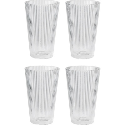 Stelton Pilastro poháre na pitie číre 4 x 350 ml