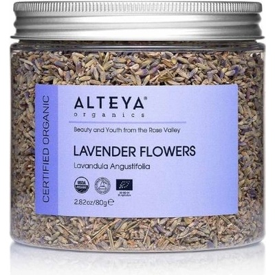 Alteya Organics Přírodní vysušené květy levandule 80 g – Zboží Dáma