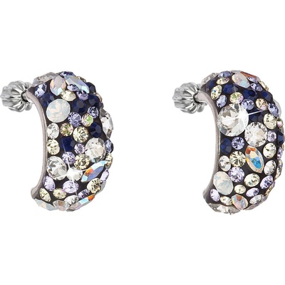 Pavona visací s krystaly Swarovski půlkruh 31164.3