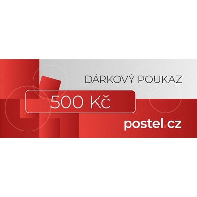 Dárkový poukaz na 500 Kč