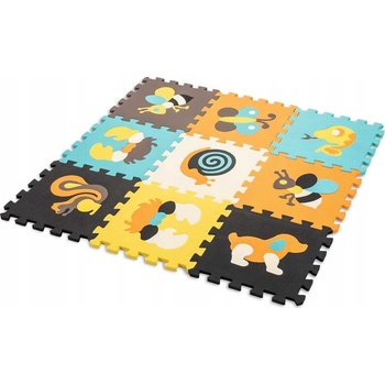 INKA Penové puzzle zvieratká 9 dielikov 85xfarebné