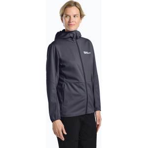 Jack Wolfskin Дамско софтшел яке Jack Wolfskin Feldberg Hoody graphite
