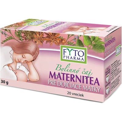 Fytopharma MATERNITEA Byl.čaj pro koj.matky 20 x 1,5 g
