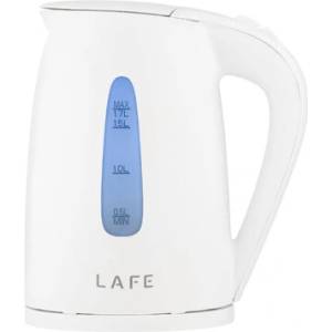 Lafe Essential, 2200W, 1, 7 L, Воден филтър, 360°, Пластмаса, Бял, Електрическа кана (LAFCZA47457)