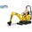 BRUDER Bruder 62002 jcb 8010 cts / Мини багер с фигурка (br 62002)