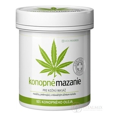 MedicProgress konopné mazání 10% 250 ml