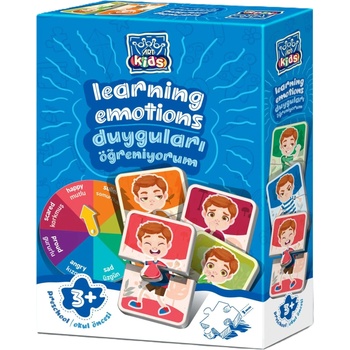 Art Kids Настолна игра Pre-School Learning Emotions - Детска (5828)