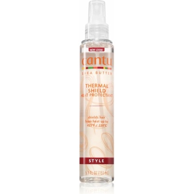 Cantu Shea Butter Thermal Shield Heat Protectant stylingový sprej pre tepelnú úpravu vlasov 151 ml