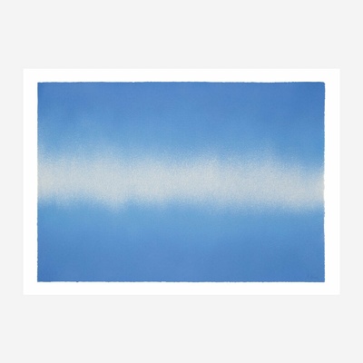 Moikka Plagát Blue Interstellar by Anne Nowak 50x70 cm
