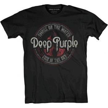 Deep Purple Риза Smoke Circle Unisex Black L (DPTS06MB03)