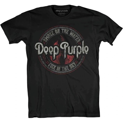 Deep Purple Smoke Circle Black L Риза (DPTS06MB03)