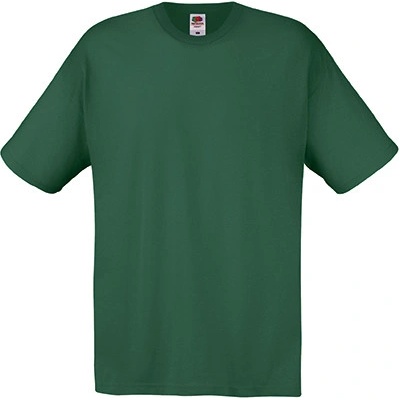 Fruit of the Loom spodní tričko Original Full-Cut T lahvová zelená