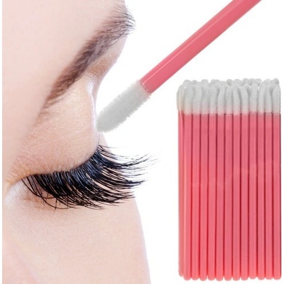 Soulima 18280 Velurové aplikátory na řasy obočí a rty 50 ks