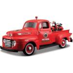 Maisto - Harley-Davidson Custom, 1948 Ford F-1 Pick up + 1936 EL Knucklehead, 1: 24 (32161-32191)