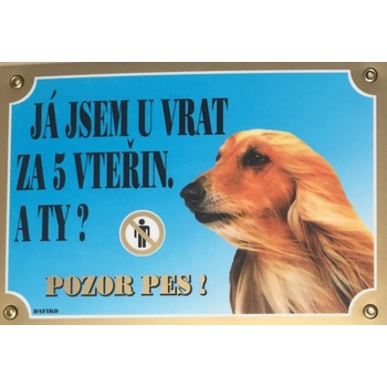 Dafiko Tabulka Afgánský chrt