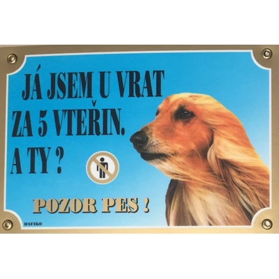 Dafiko Tabulka Afgánský chrt