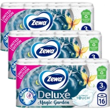 Zewa Deluxe Magic Garden 3-vrstvý 3 x 16 ks
