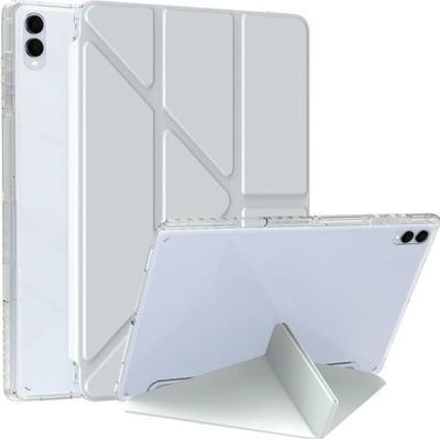 Vsetkonamobil 128737 CRYSTAL Zaklápací obal pre Samsung Galaxy Tab S11 Ultra svetlošedý