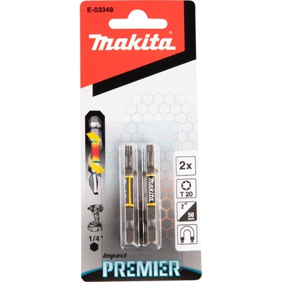 Makita PREMIER TORX T20 50MM 2ks E-03349