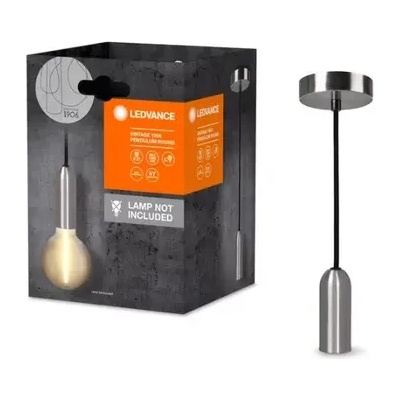 OSRAM Led ЛАМПА vintage 1906 pendulum round chrome ledvance (ledvance 4099854419539)