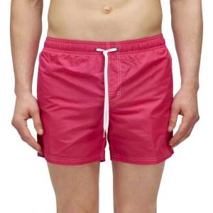 Sundek Бански гащета Sundek Iconic taffeta swimming shorts - Pink (Flamingo 03)